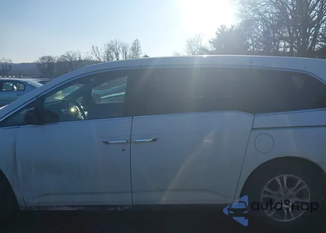 2012 Honda Odyssey Ex-L z USA, uszkodzony, nr VIN 5FNRL5H62CB111076